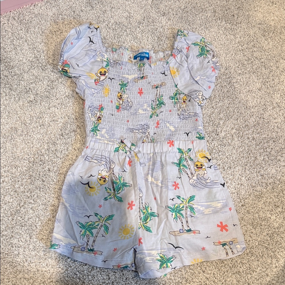 Kids Tropical Adventure Romper